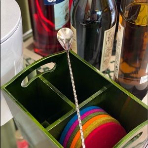 NEW VISKI Harrison Bar Spoon Professional Stainless Weighted